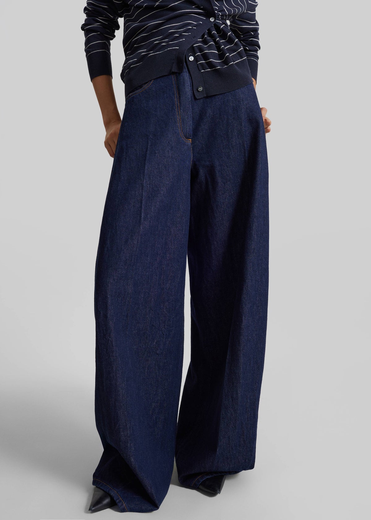 TheLatest Evie Denim Pants - Blue β view 2 of 8