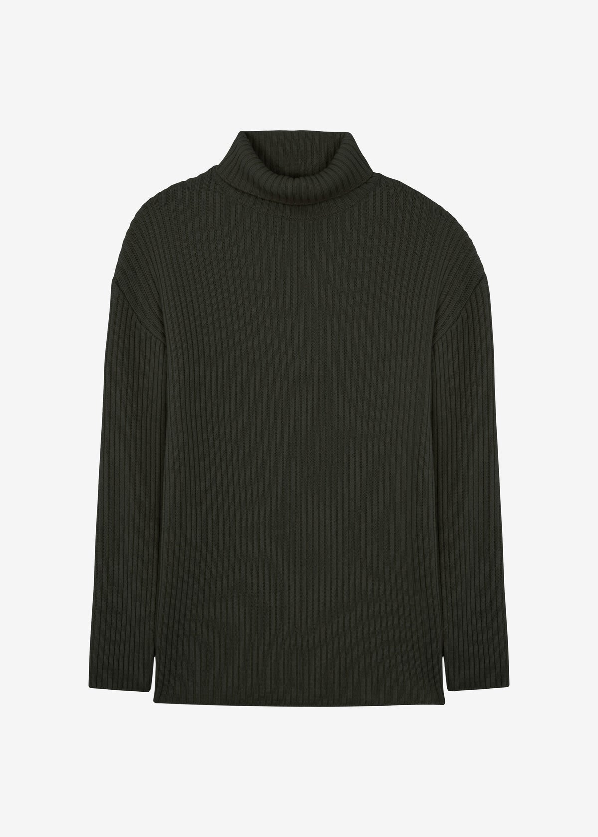 Thelma Ribbed Sweater Dress - Khaki β view 11 of 11