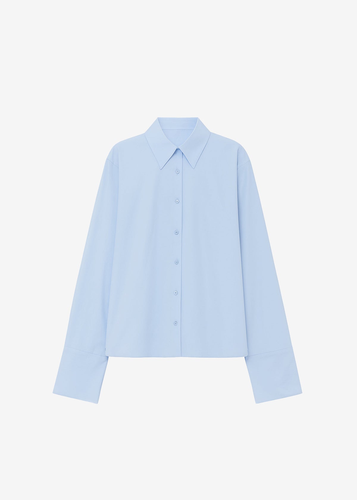 Tila Wide Sleeve Shirt - Light Blue β view 9 of 9