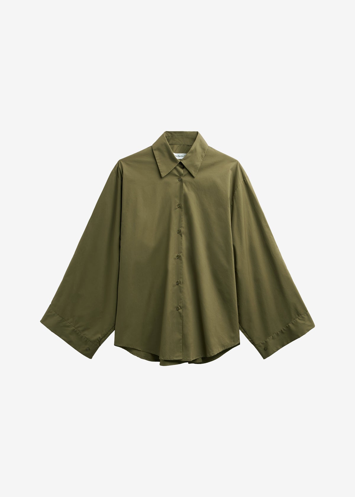 Tila Wide Sleeve Shirt - Olive β view 9 of 9