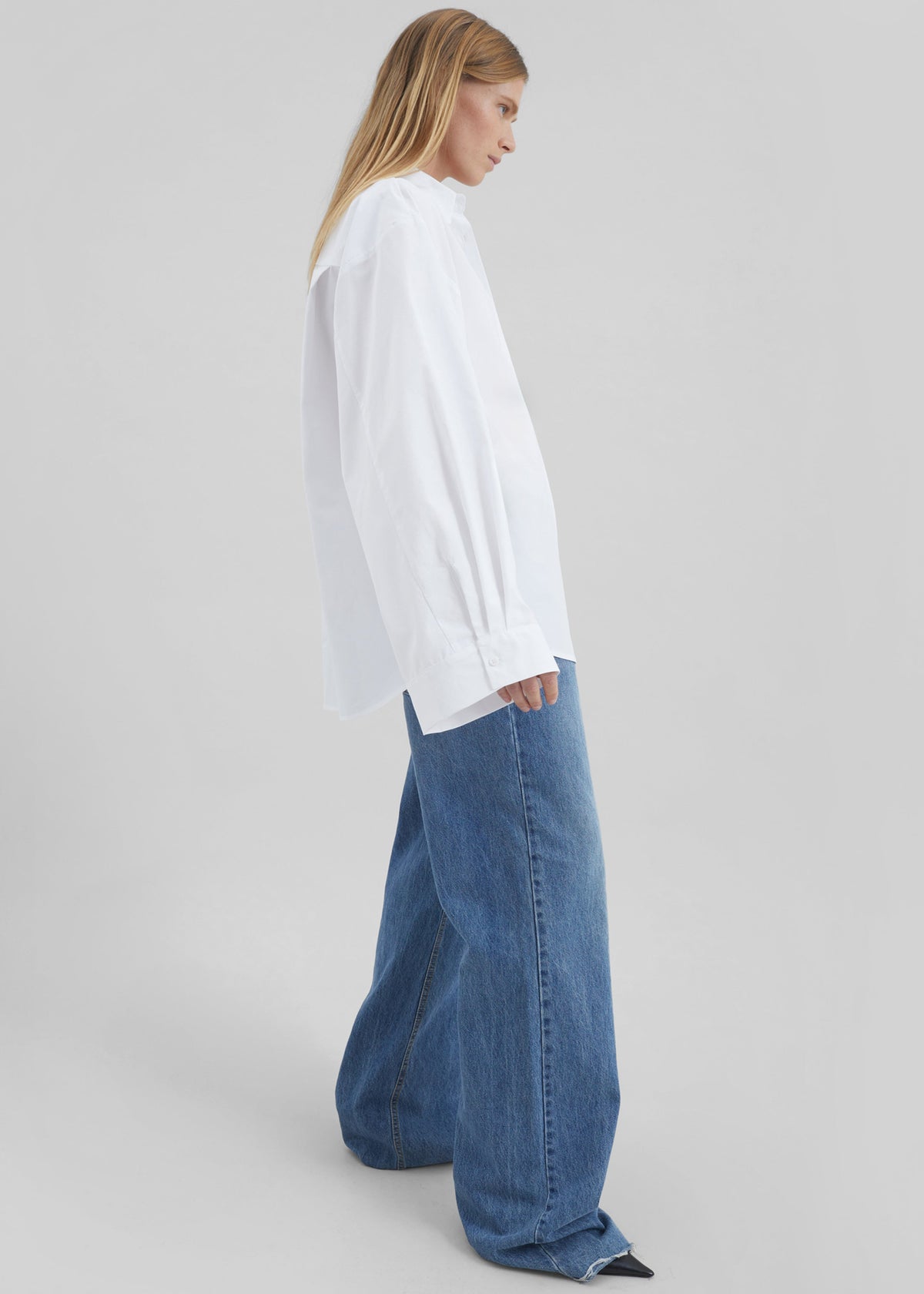 Tila Wide Sleeve Shirt - White β view 2 of 6