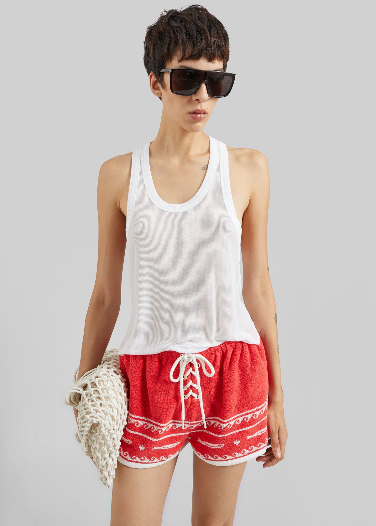 Tolfa Soft Tank Top - White β view 3 of 8