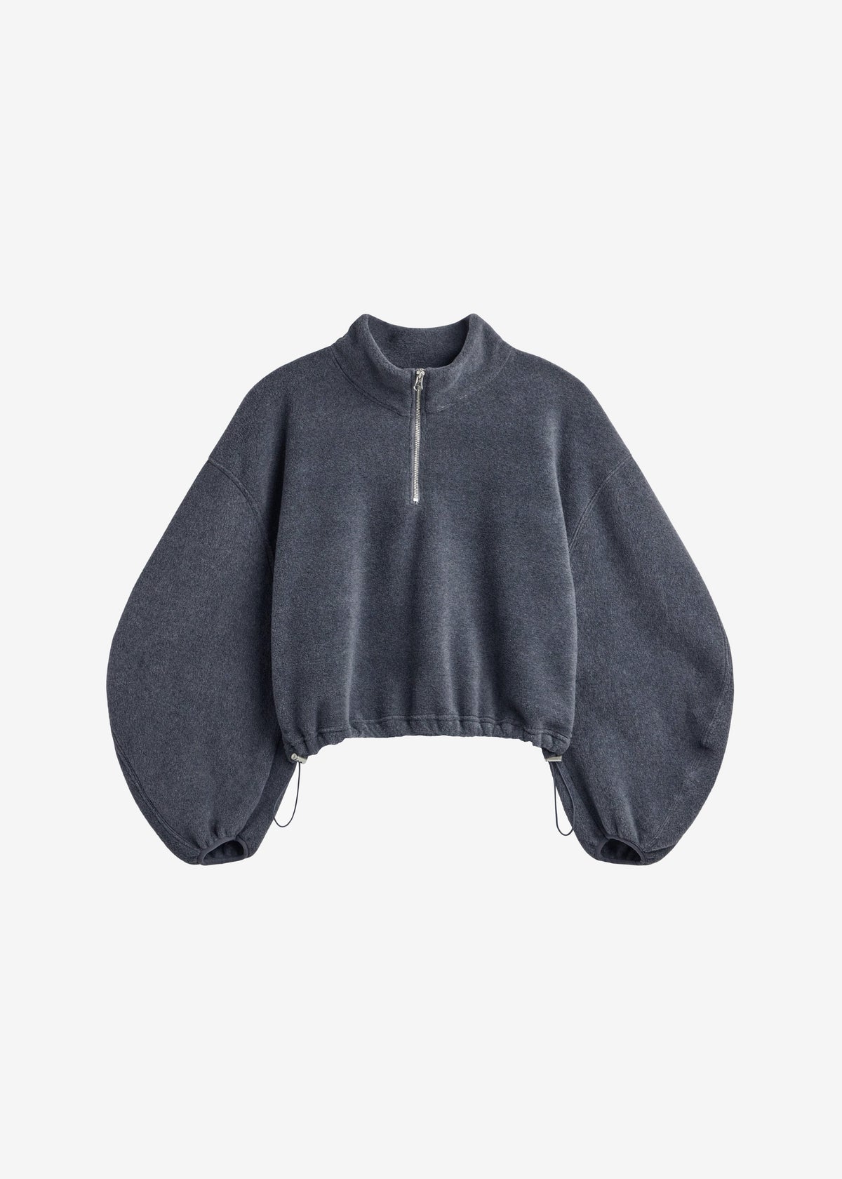 Treveray Fleece Half-Zip Sweatshirt - Dark Grey β view 11 of 11