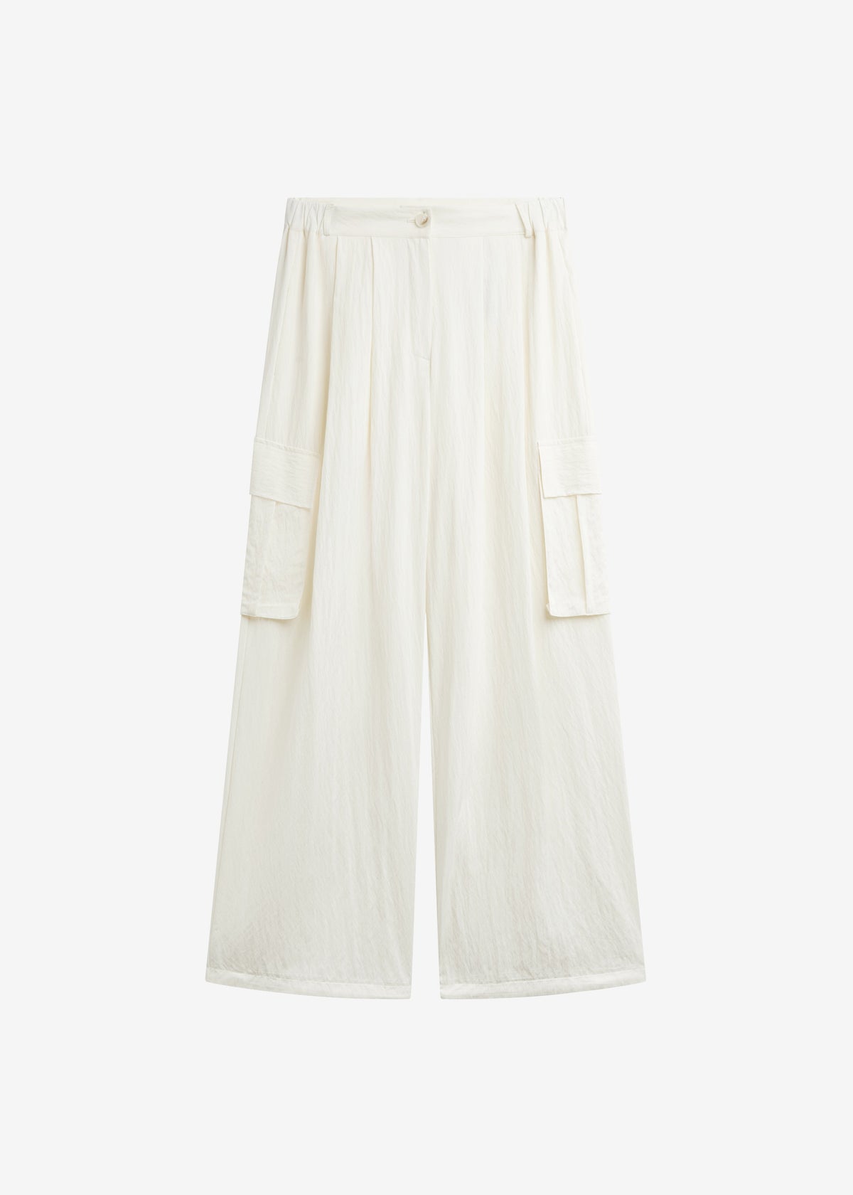 Trevi Textured Cargo Pants - Cream β view 9 of 9