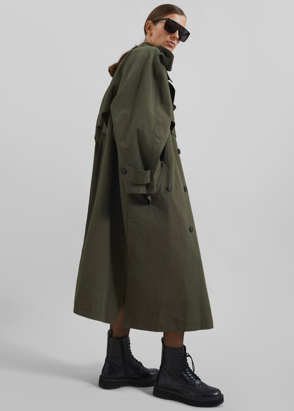 Tromso Convertible Trench - Khaki β view 12 of 12