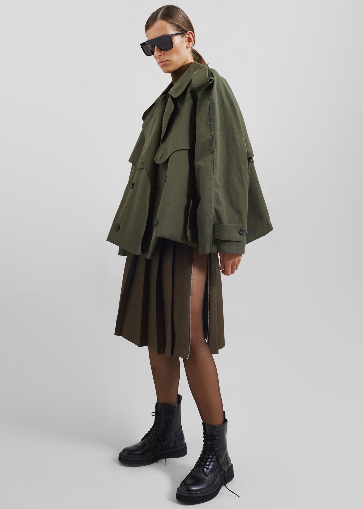 Tromso Convertible Trench - Khaki β view 7 of 12
