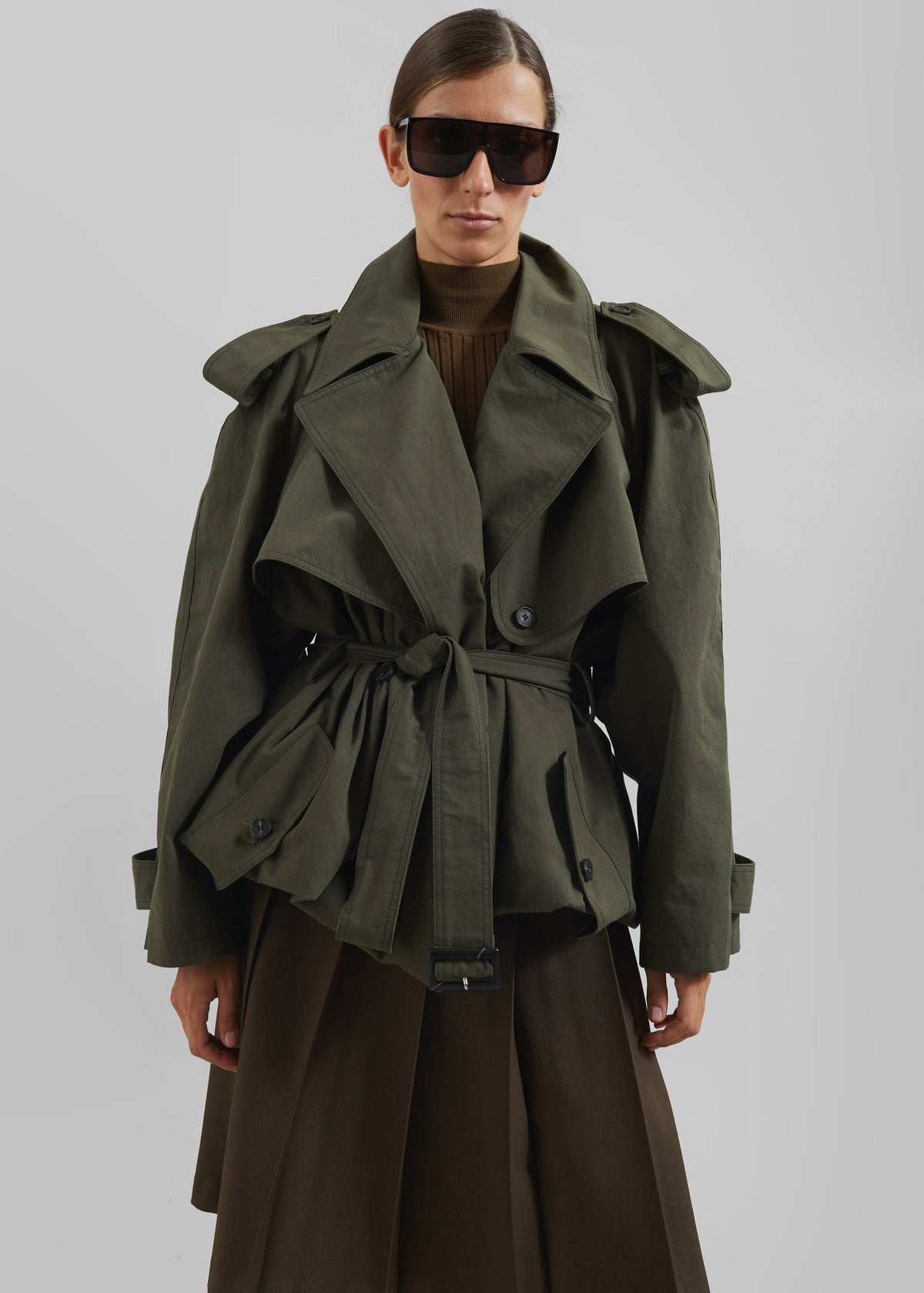 Tromso Convertible Trench - Khaki β view 2 of 12