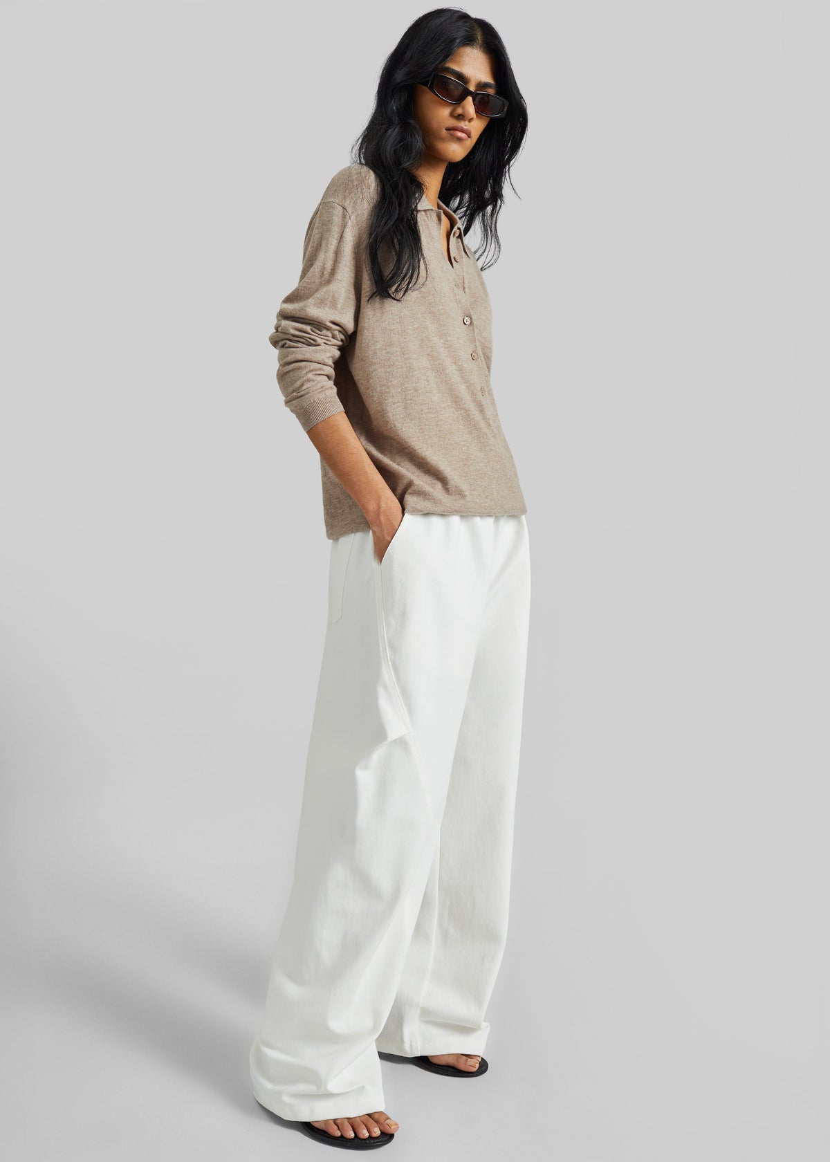 Tulsa Curved Pants - White β view 3 of 6