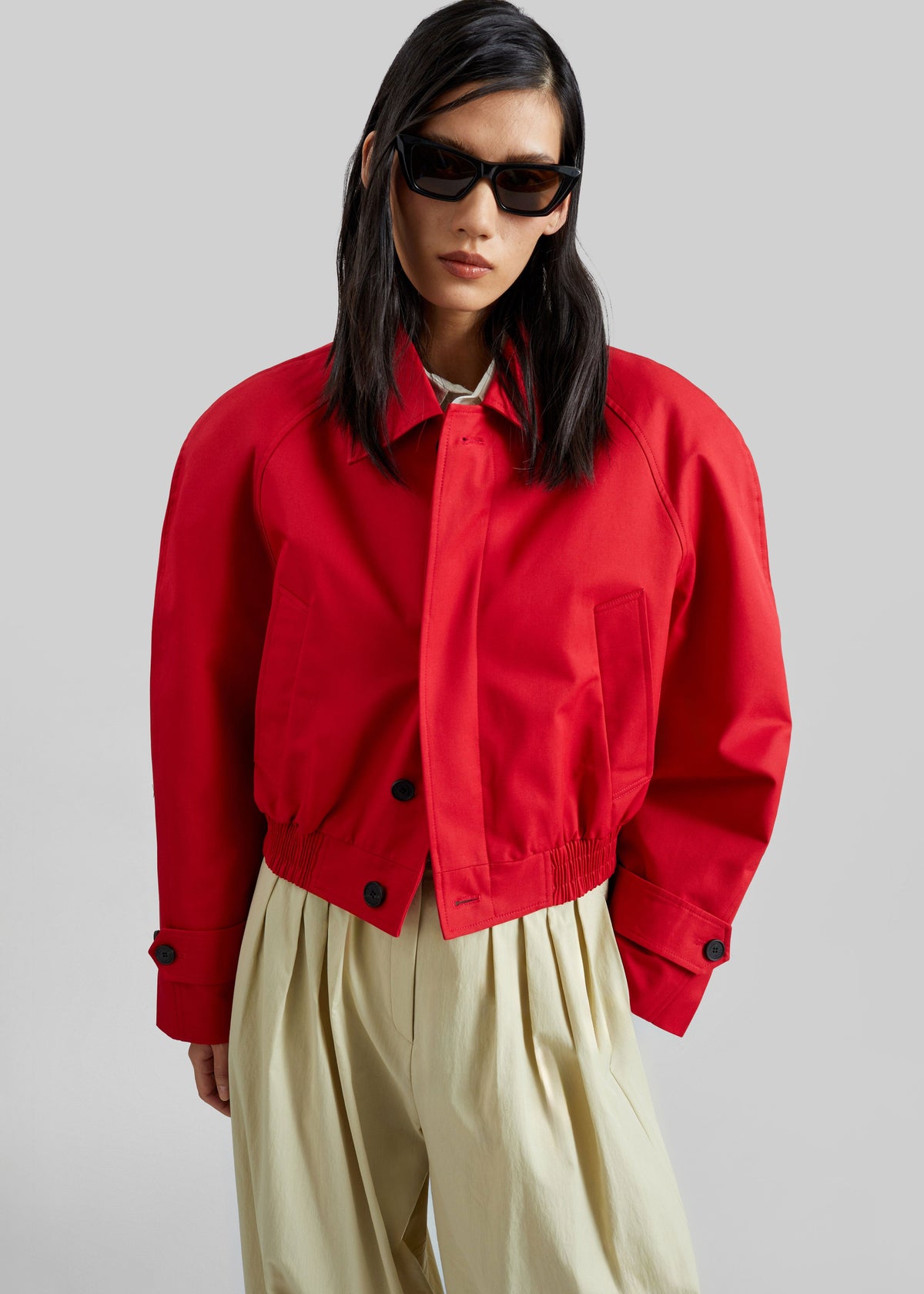 Turenne Curved Jacket - Red β view 5 of 11