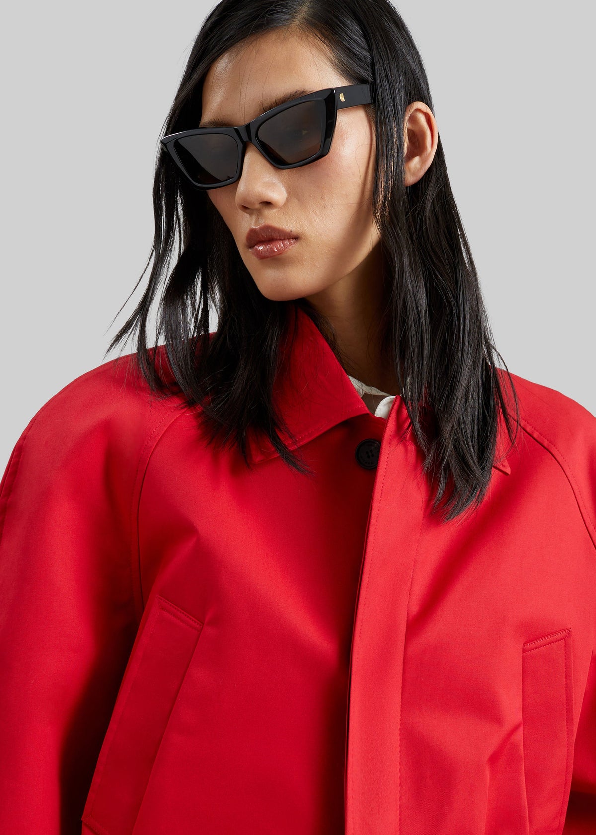 Turenne Curved Jacket - Red β view 7 of 11