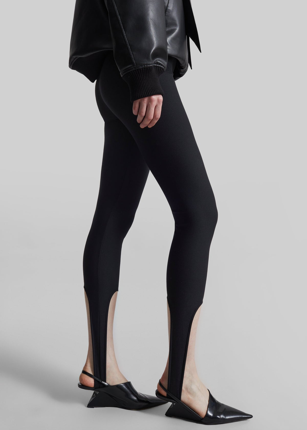 Twilla Stirrup Leggings - Black β view 3 of 8