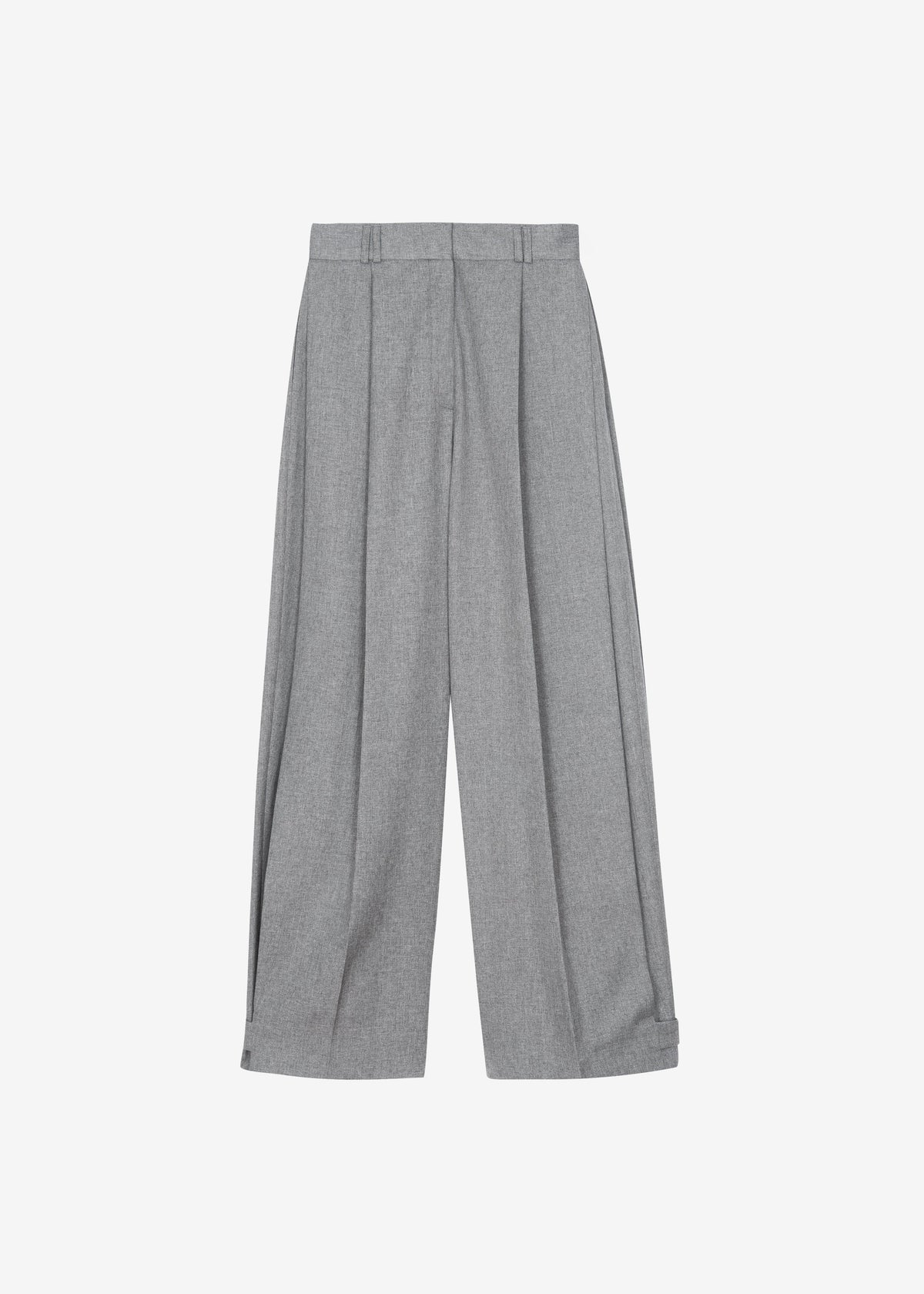 Vallsta Tailored Trousers - Grey Melange β view 10 of 10