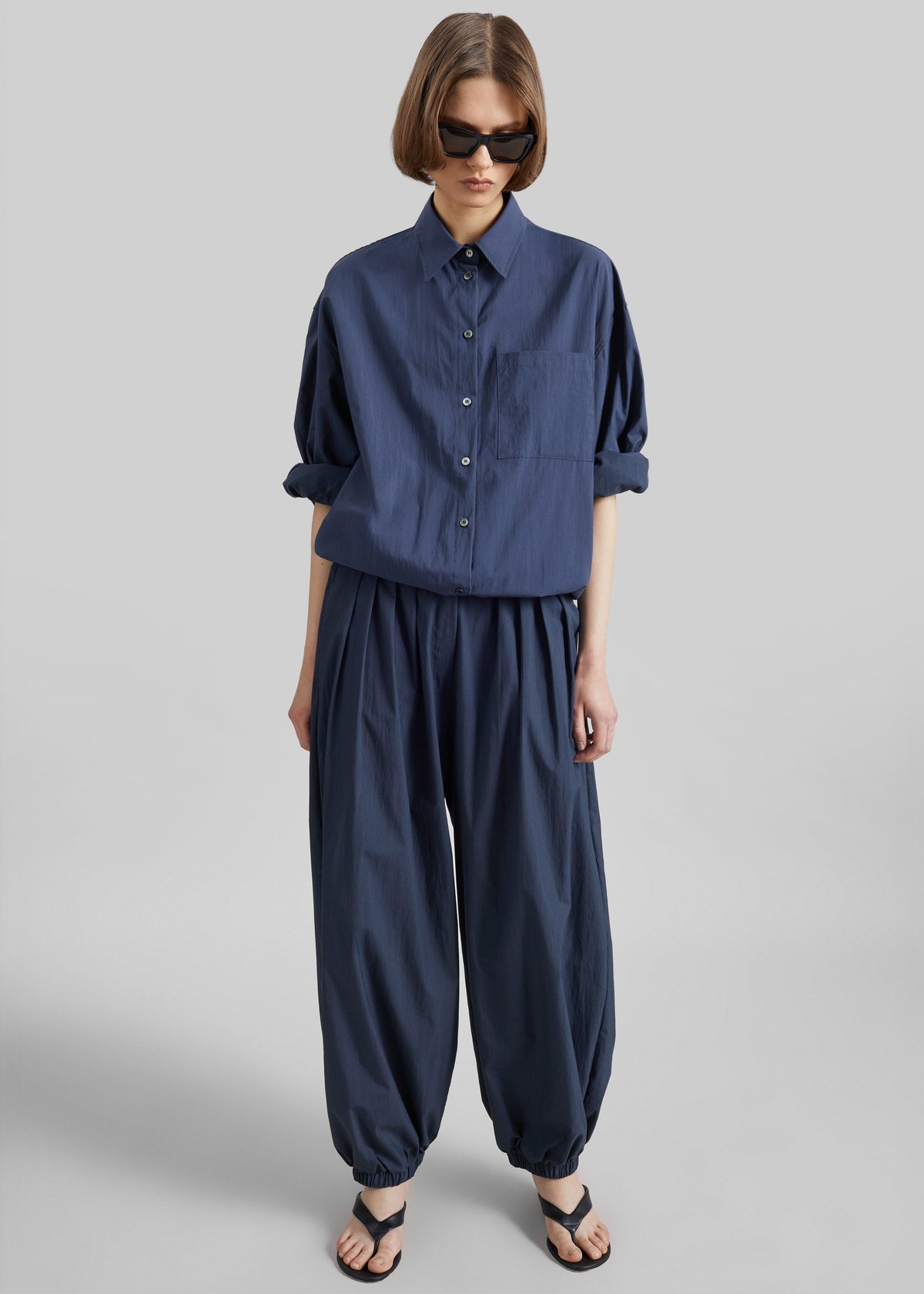 Vannes Balloon Pants - Navy β view 7 of 10