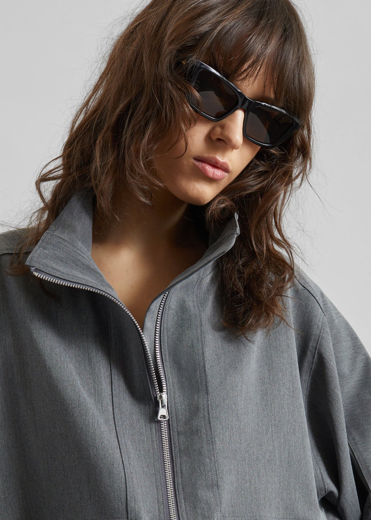 Veere Blouson Jacket - Grey β view 4 of 8