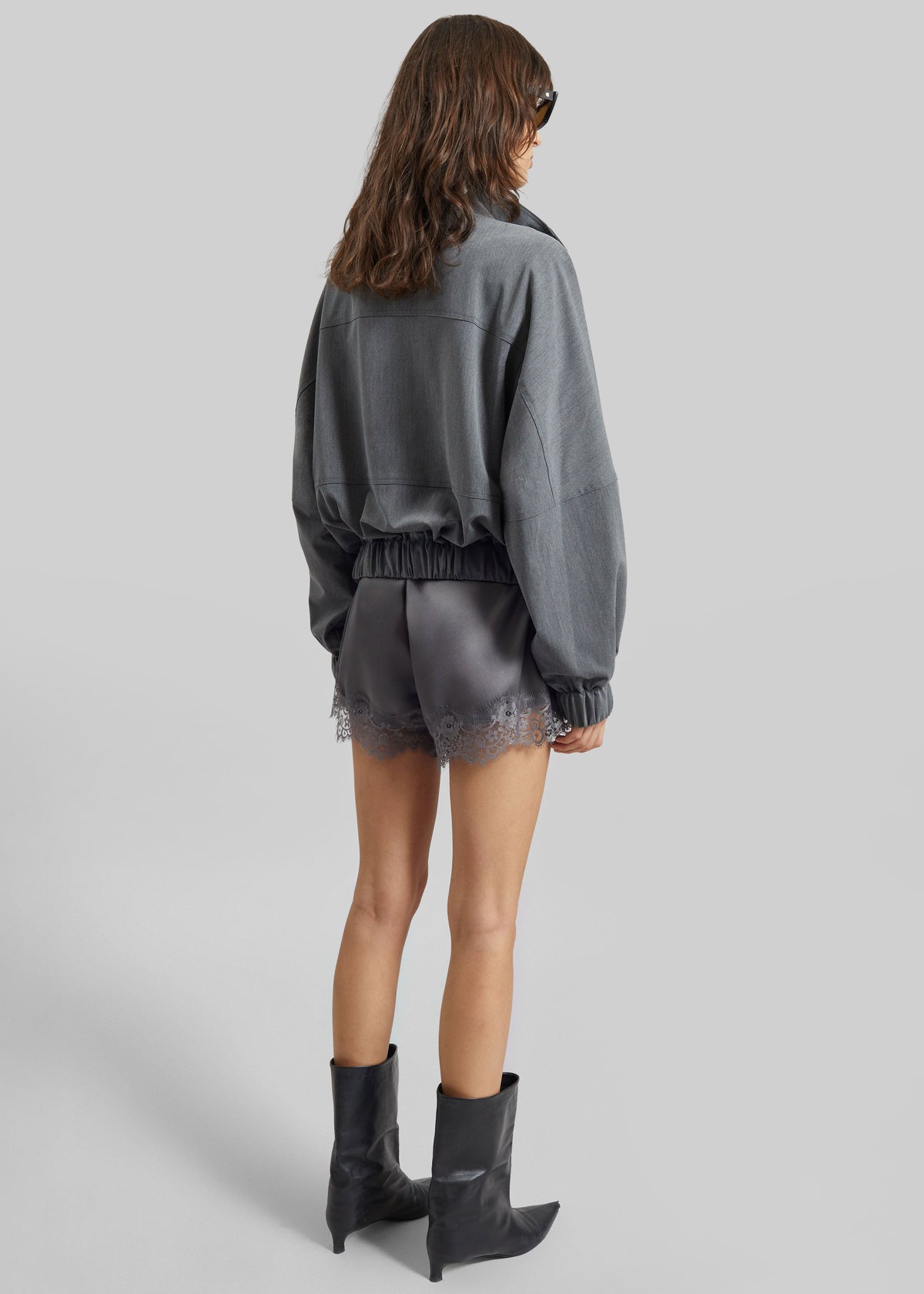 Veere Blouson Jacket - Grey β view 7 of 8