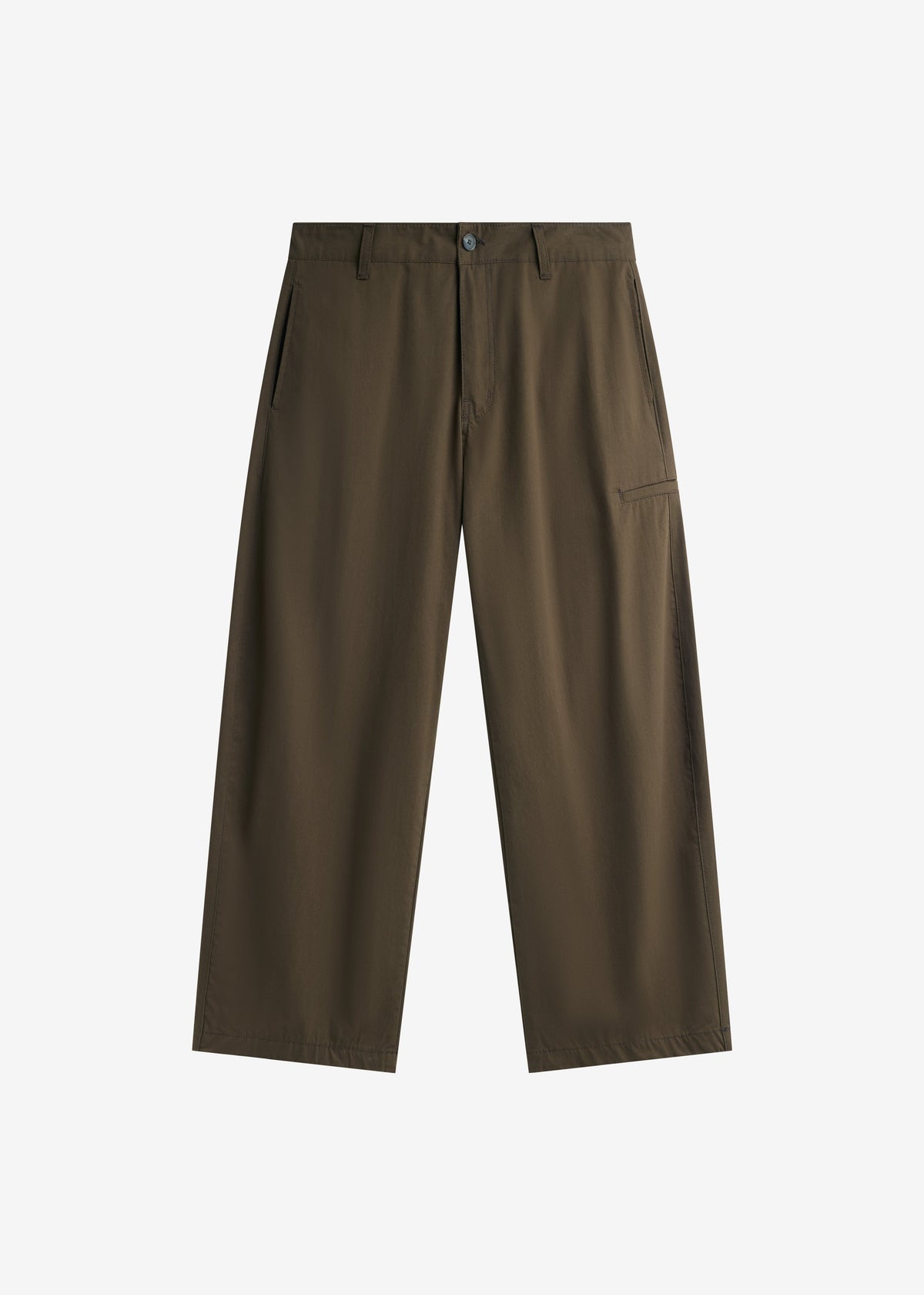 Velet Barrel Leg Pants - Olive Brown β view 6 of 6