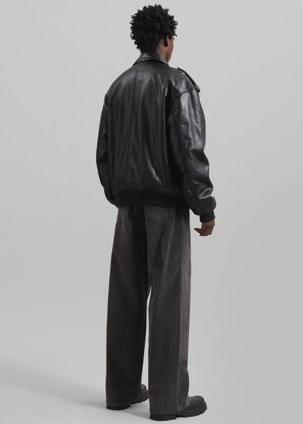 Viper Leather Jacket - Black β view 12 of 13