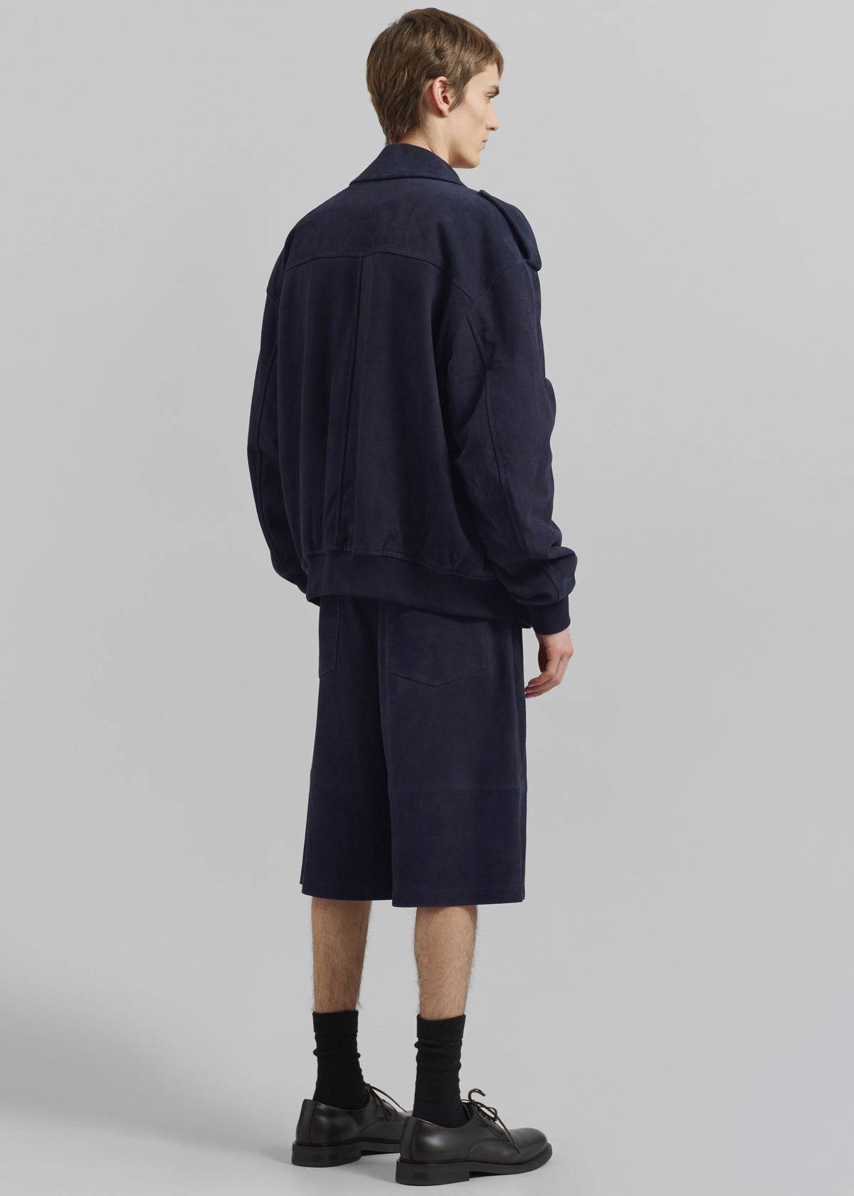 Viper Suede Jacket - Navy β view 9 of 10