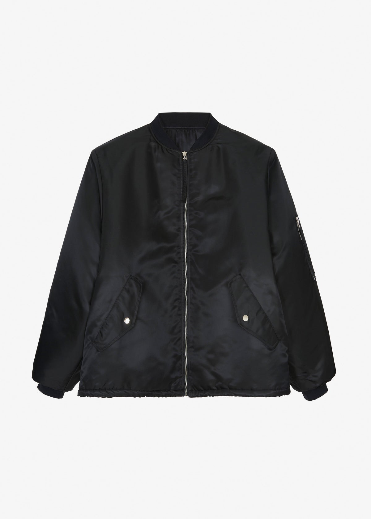 Volme Padded Bomber Jacket - Black β view 7 of 7