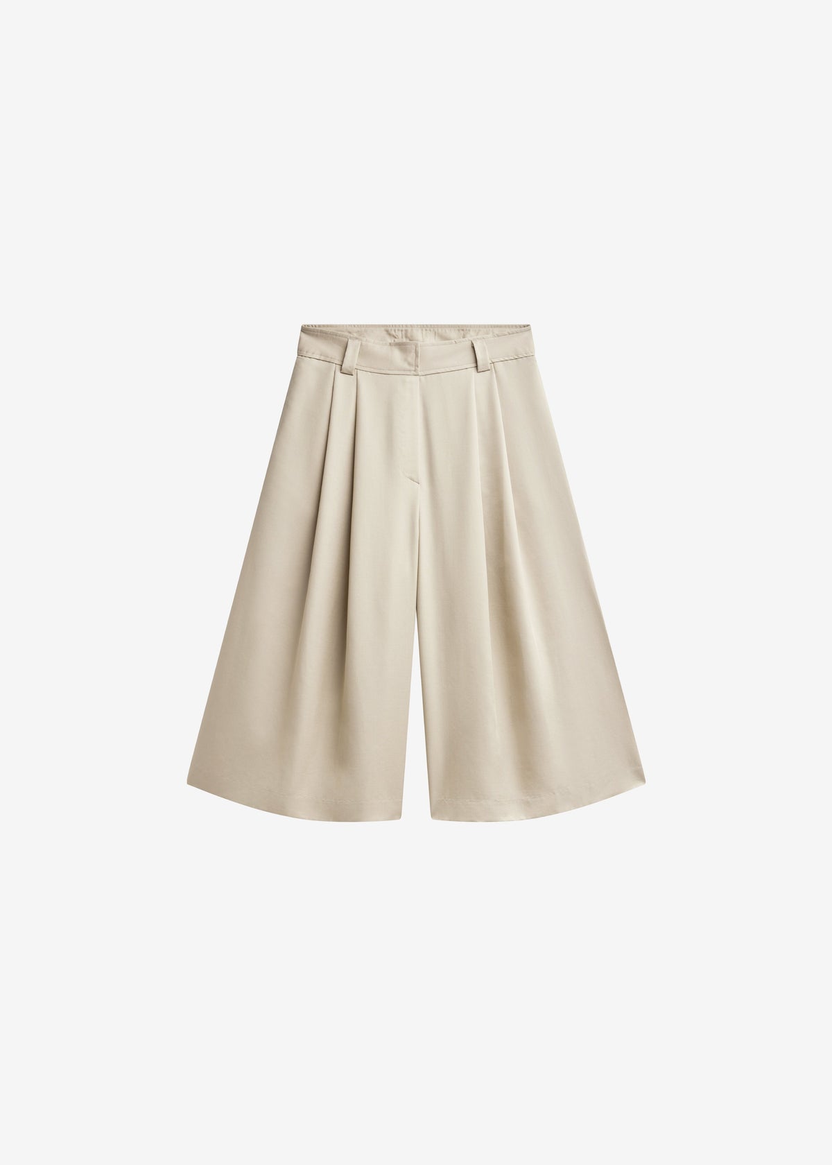 Vorey Pleated Bermuda Shorts - Beige β view 9 of 9