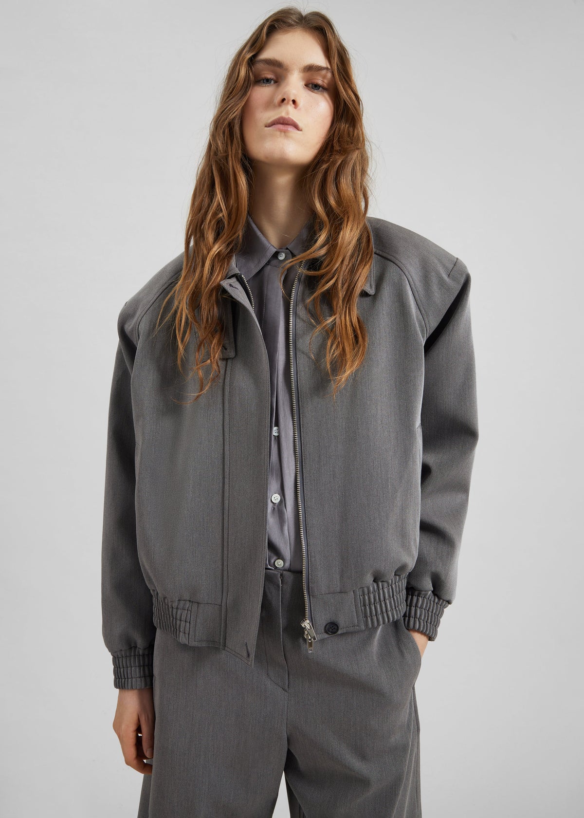 Vosges Padded Blouson Jacket - Grey β view 2 of 8