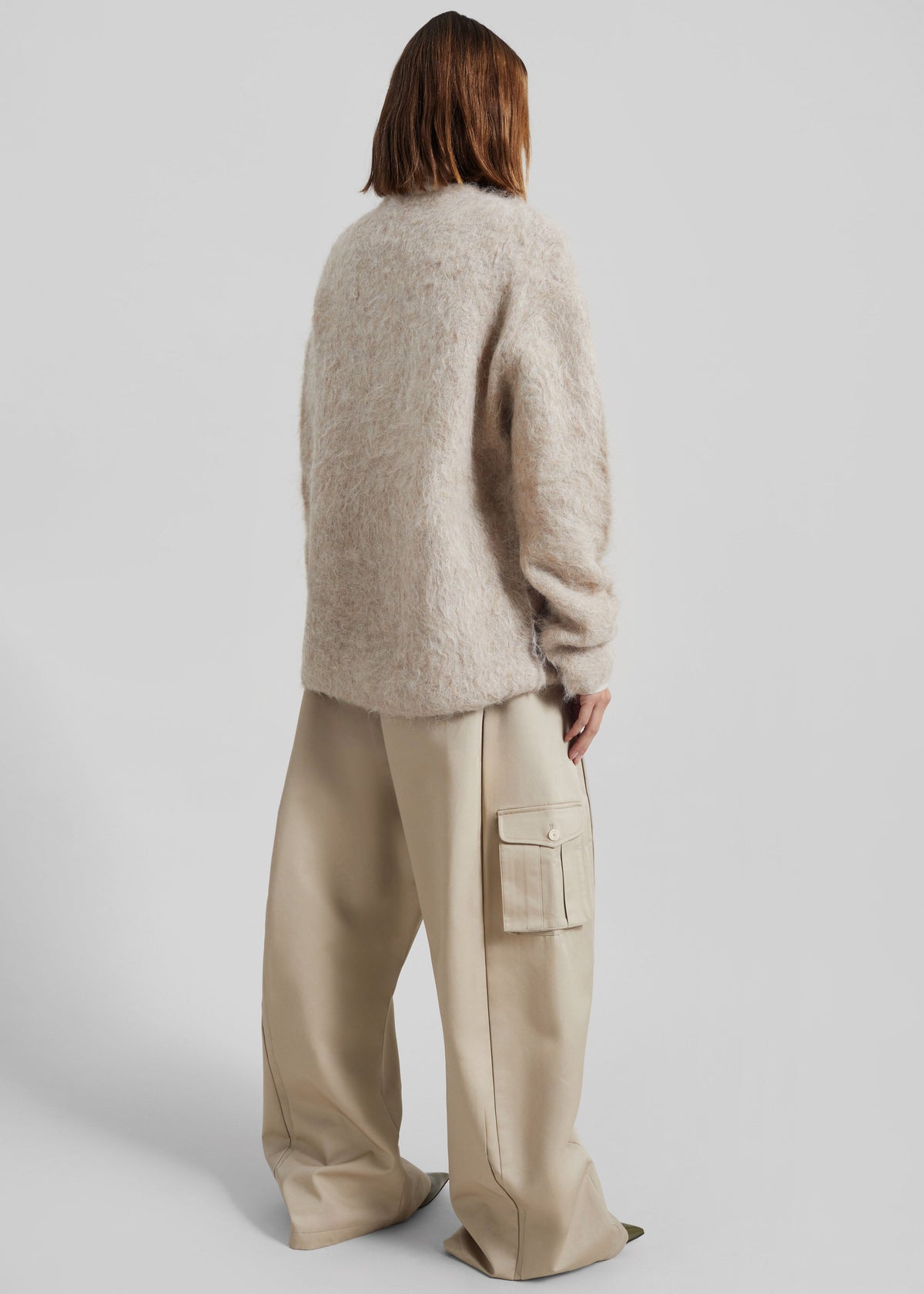 Willy Alpaca Knit Sweater - Beige β view 5 of 9