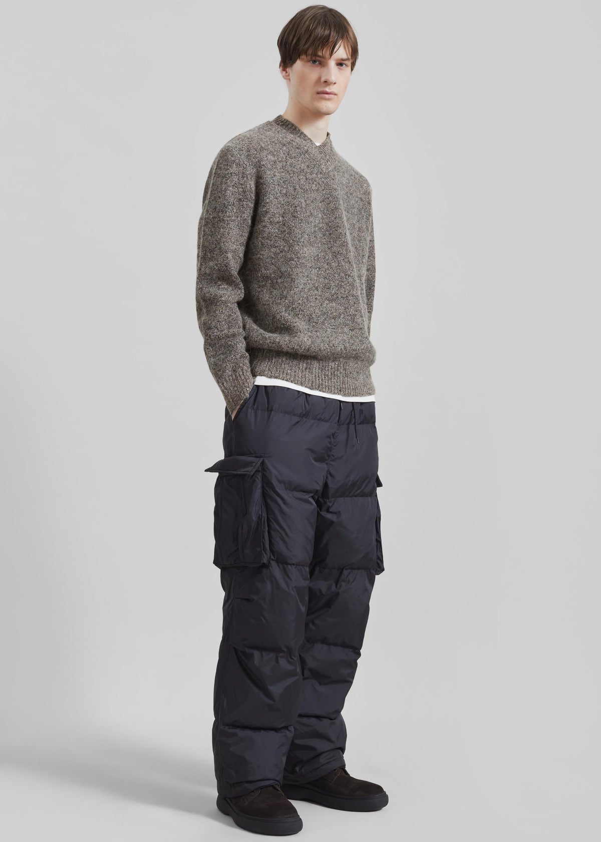 Zane Puffer Pants - Black β view 1 of 7