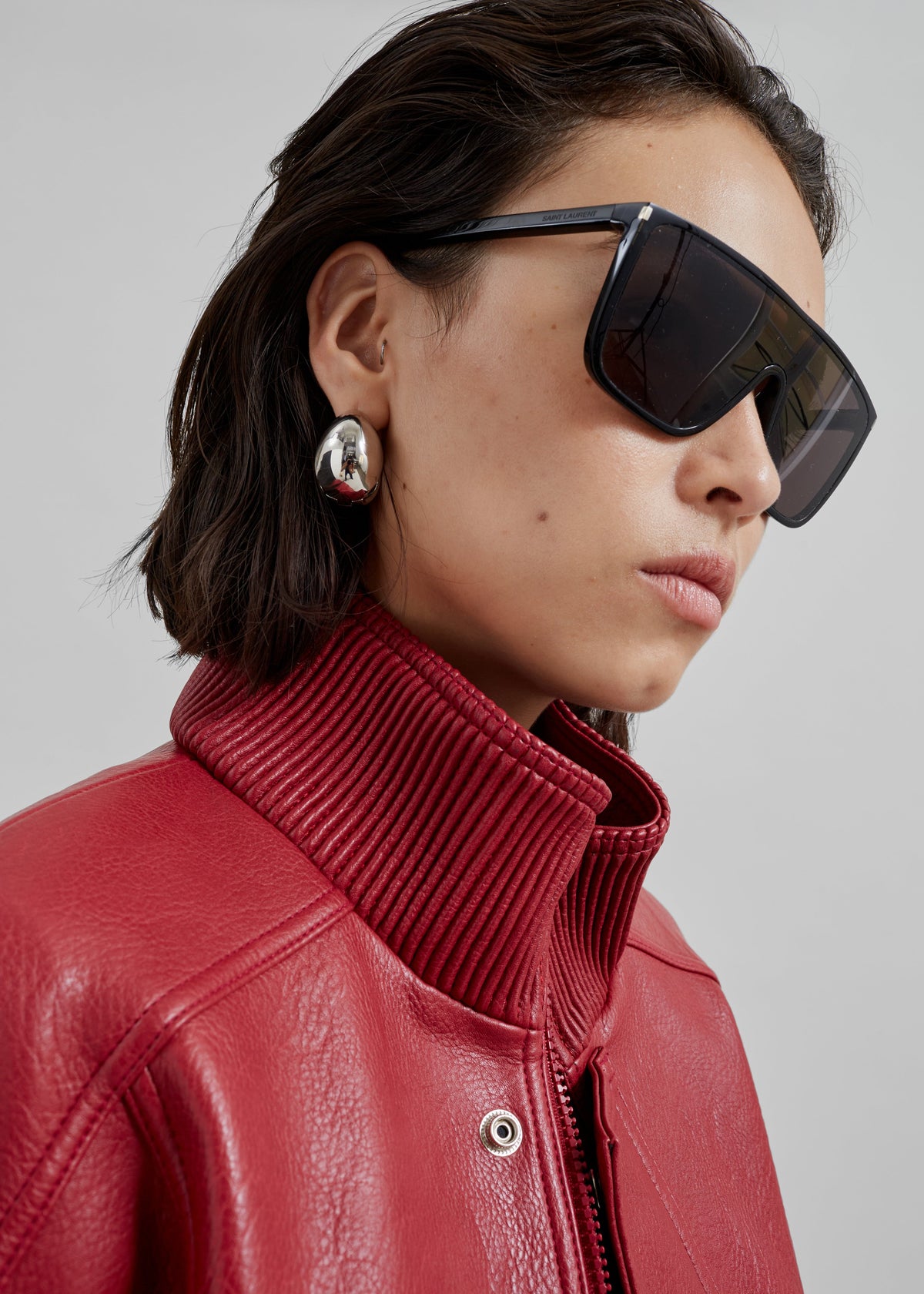 Zion Bomber Jacket - Red β view 3 of 11