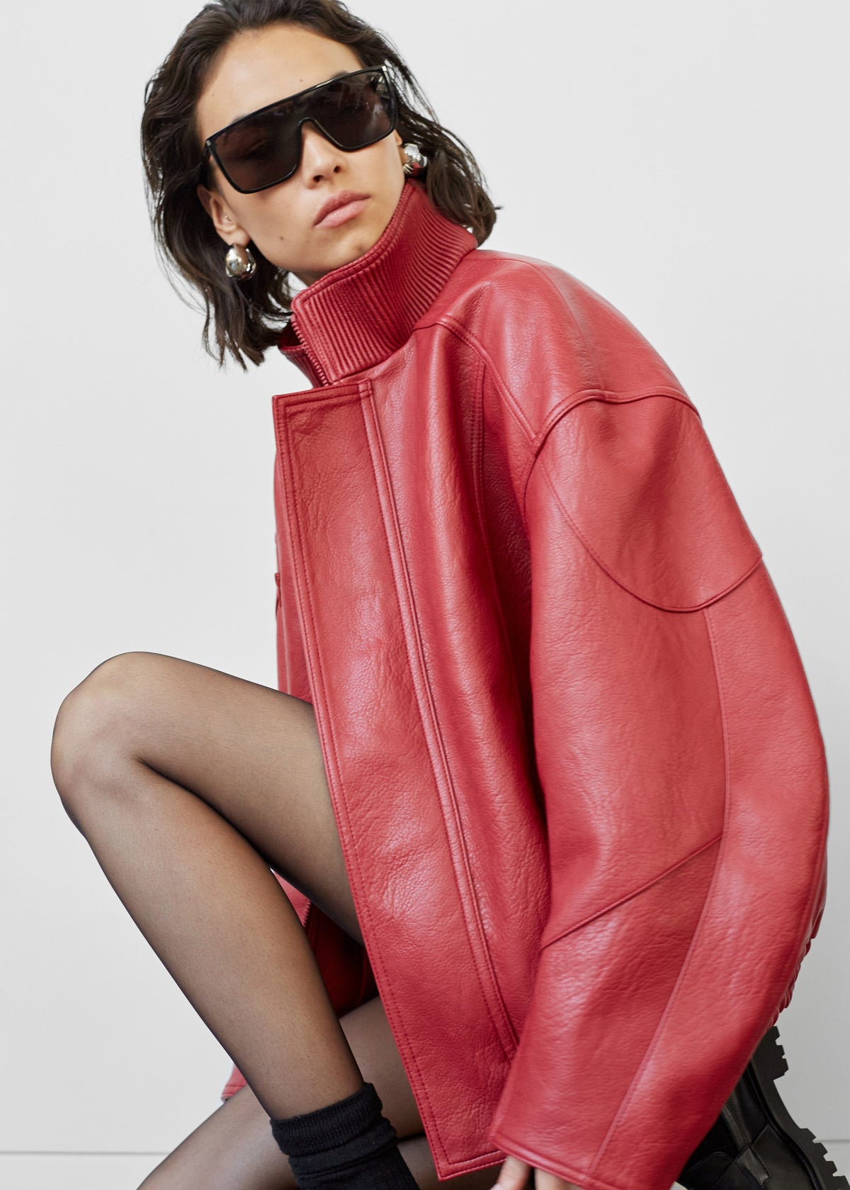 Zion Bomber Jacket - Red β view 5 of 11
