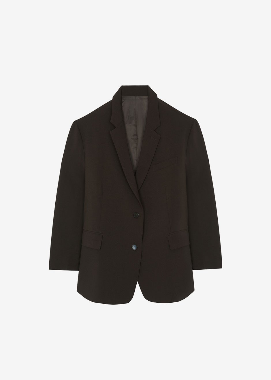 Bea Blazer - Dark Espresso Blazer Nickishop β view 8 of 8