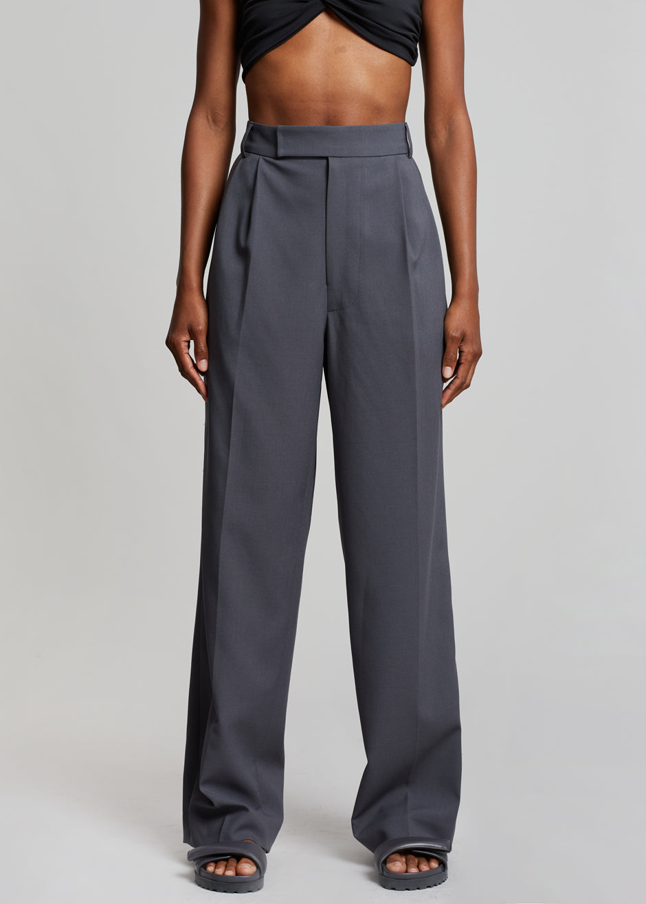 Bea Suit Pants - Charcoal Pants Nickishop β view 4 of 10