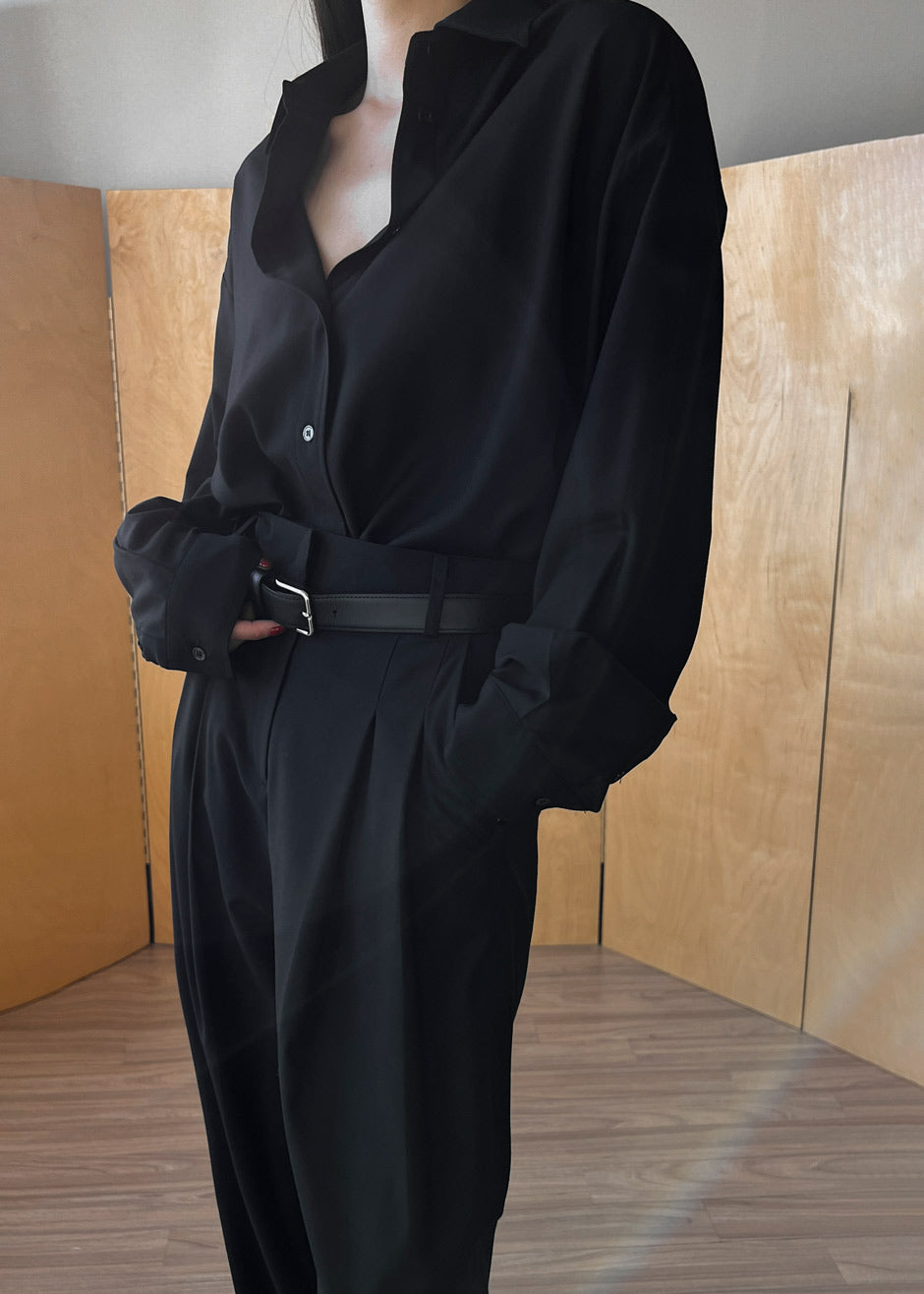 Gelso Shirt - Black Shirt Nickishop β view 1 of 14