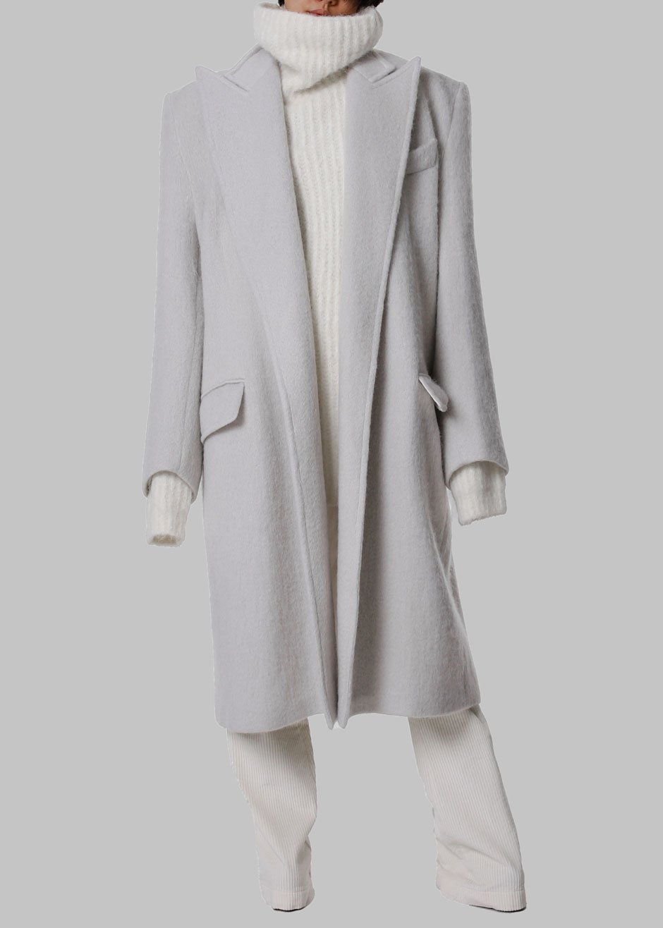 John Oversized Coat - Birch Coat Nickishop β view 4 of 13
