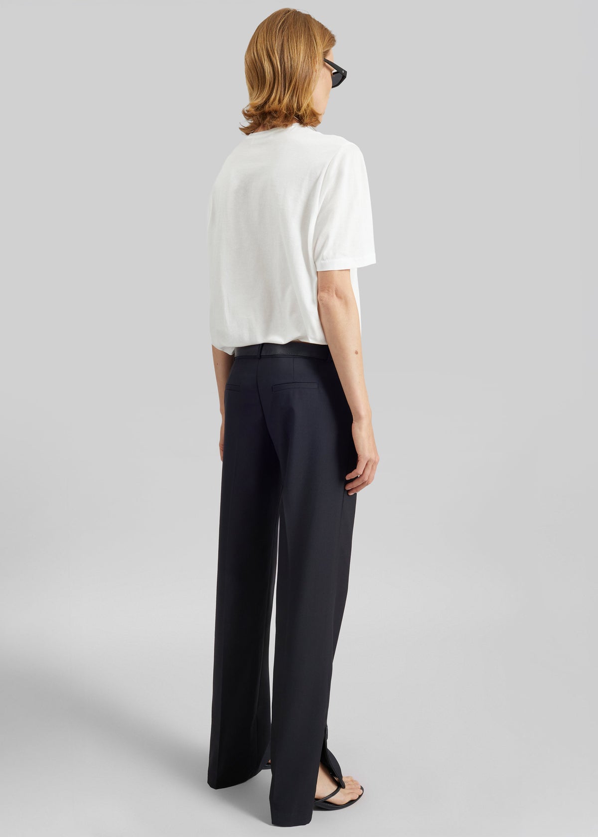 Nantes Straight Trousers - Black β view 8 of 9