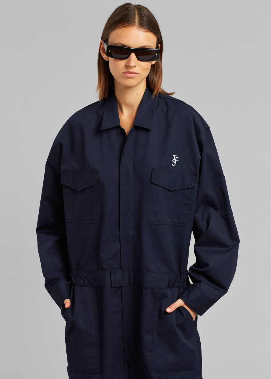 Nickishop Oversized Boiler Suit - Navy β view 4 of 15