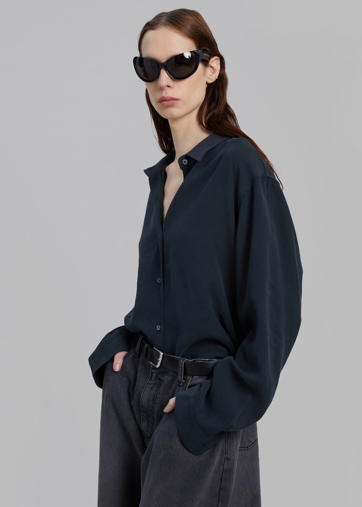 Lotta Fluid Shirt - Charcoal – view 7 of 10