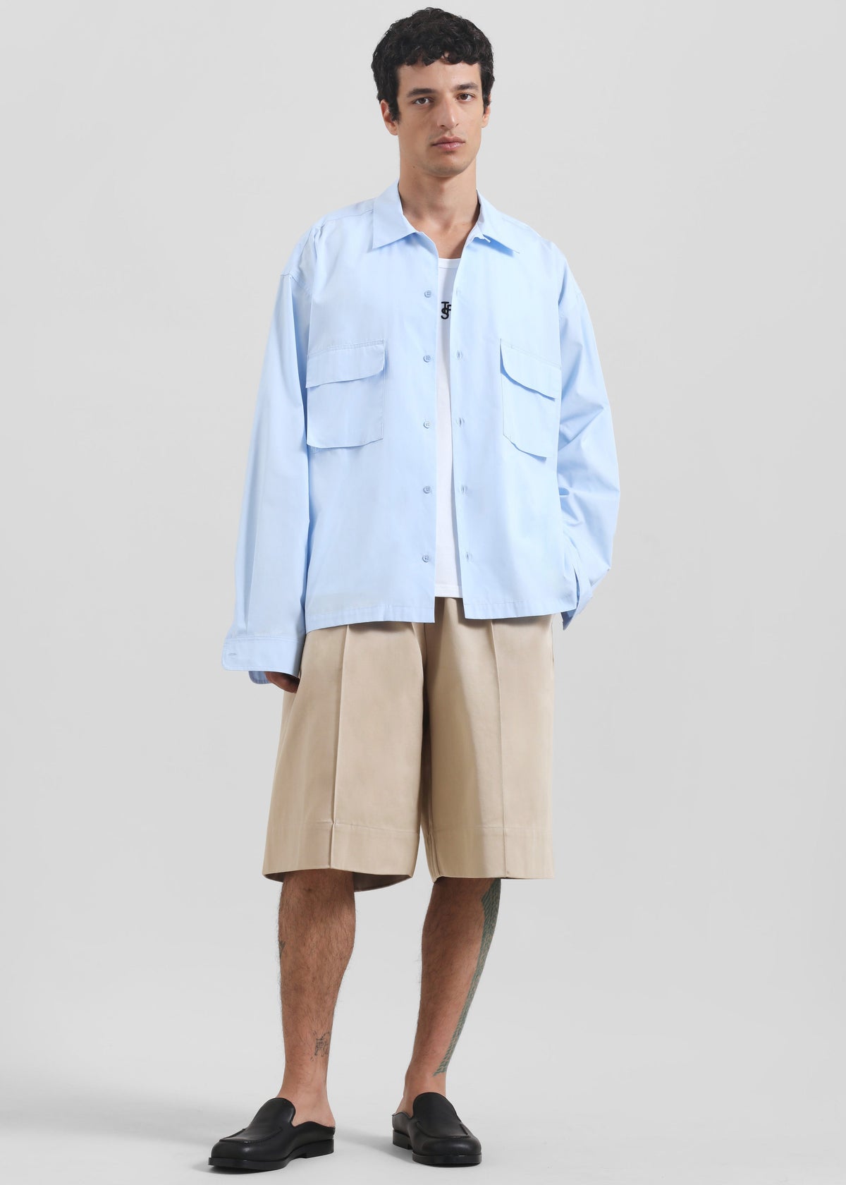 Adan Bermuda Shorts - Beige – view 5 of 9