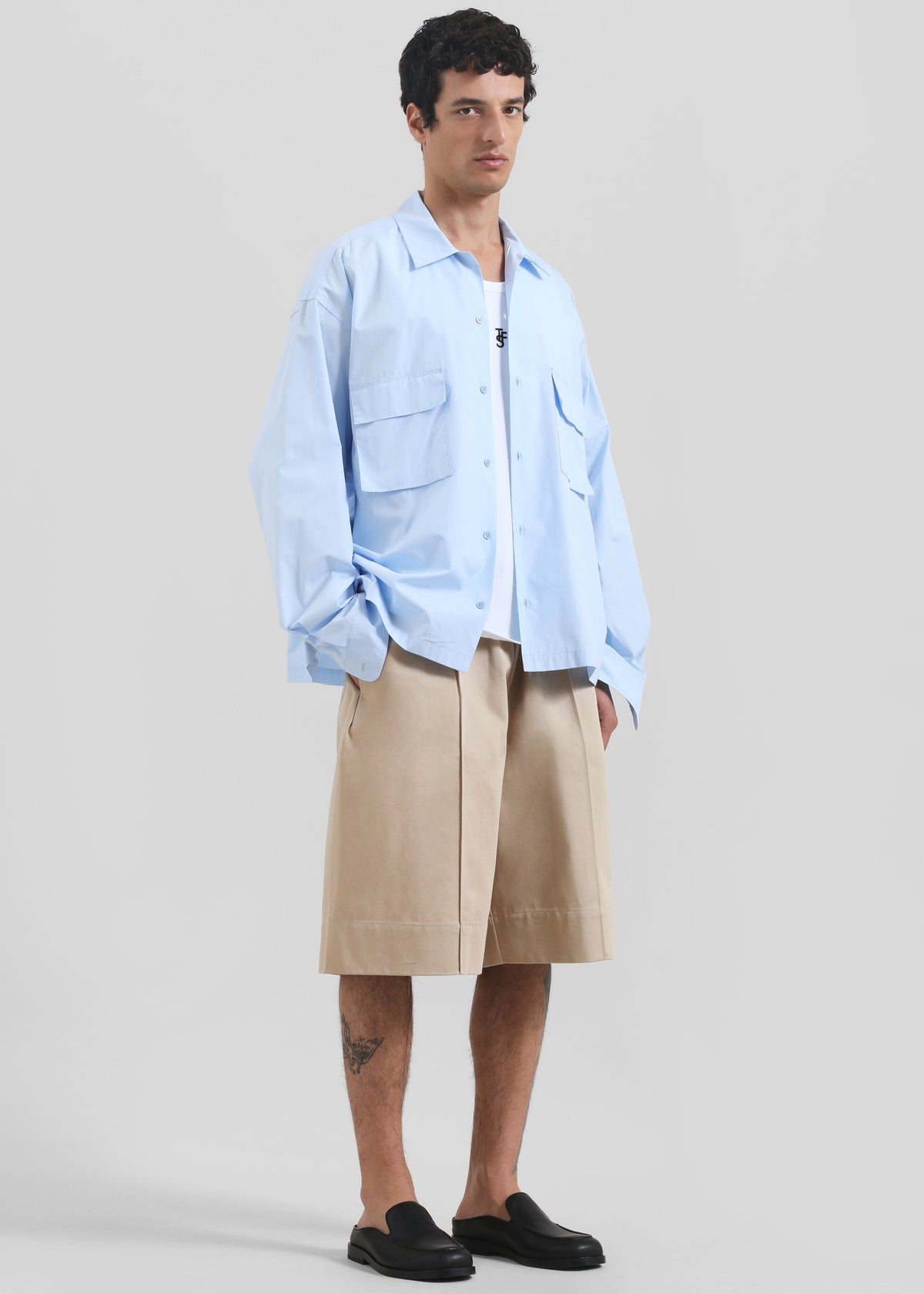 Adan Bermuda Shorts - Beige – view 1 of 9