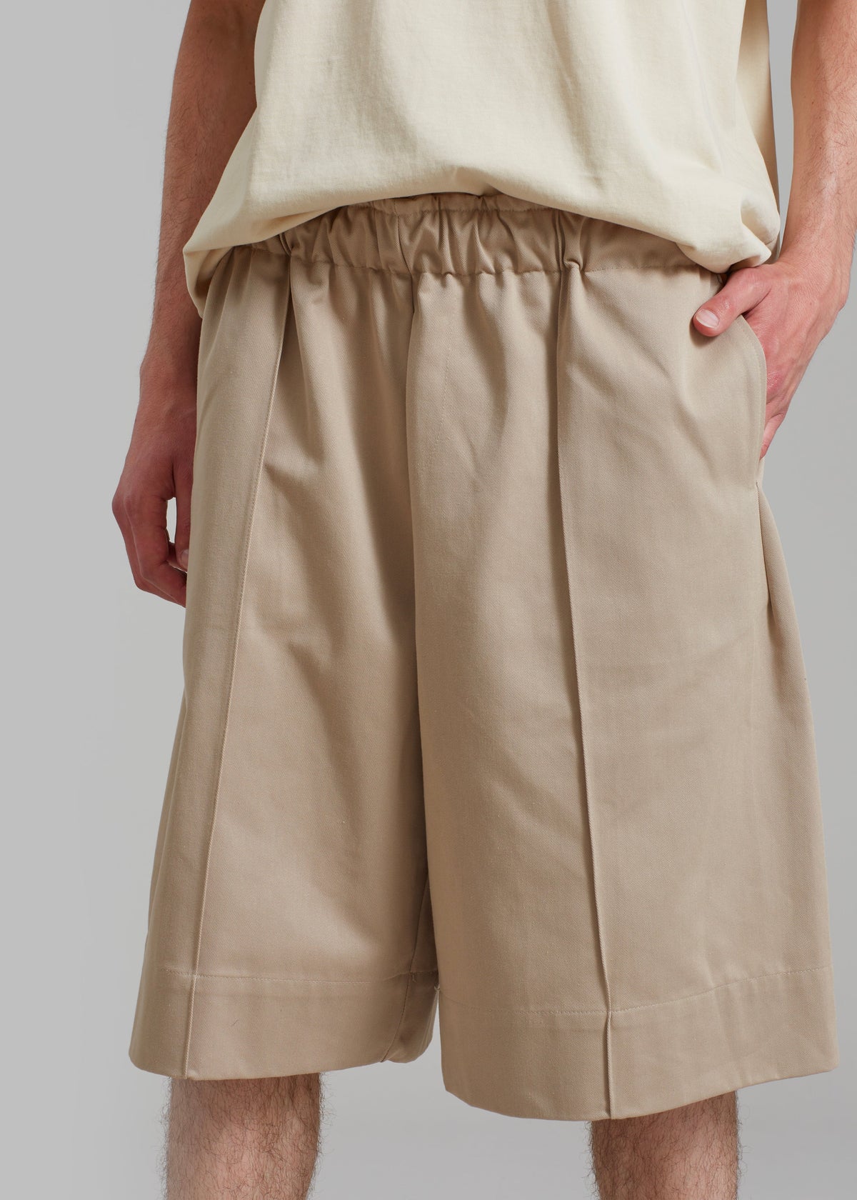 Adan Bermuda Shorts - Beige – view 2 of 9
