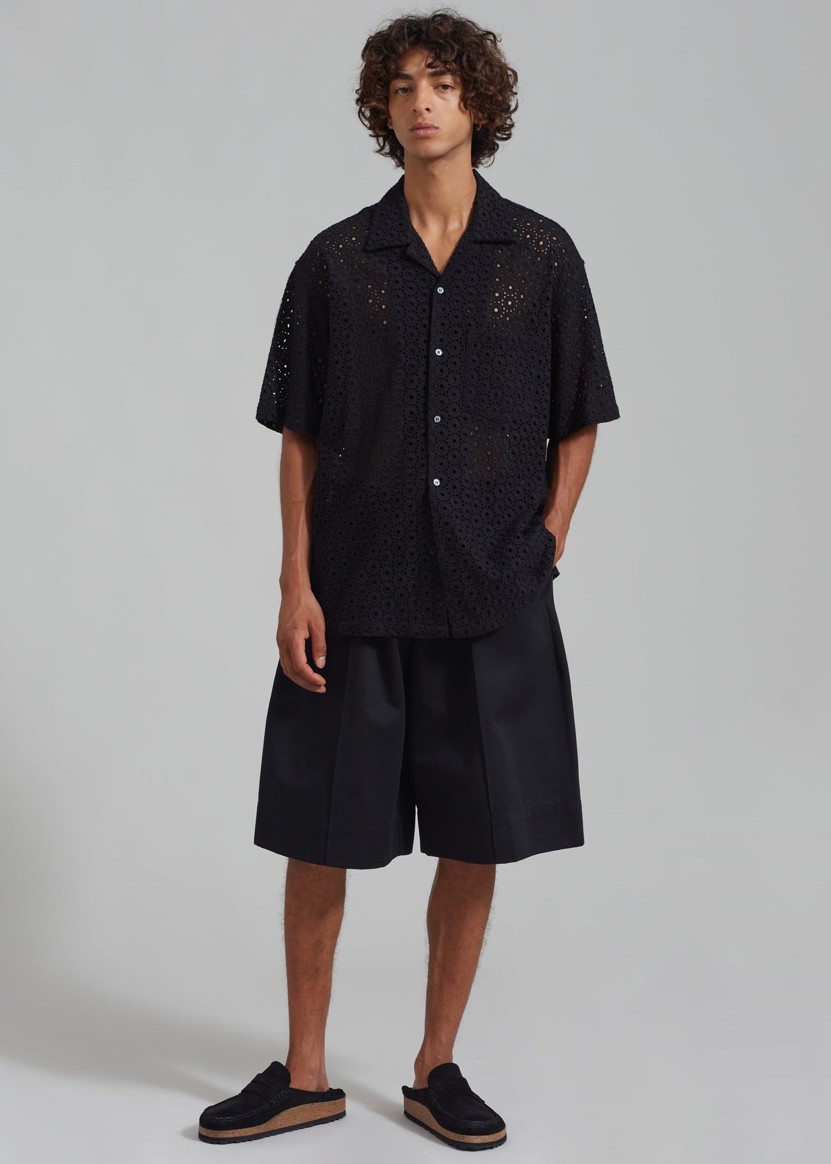 Adan Bermuda Shorts - Black – view 1 of 10