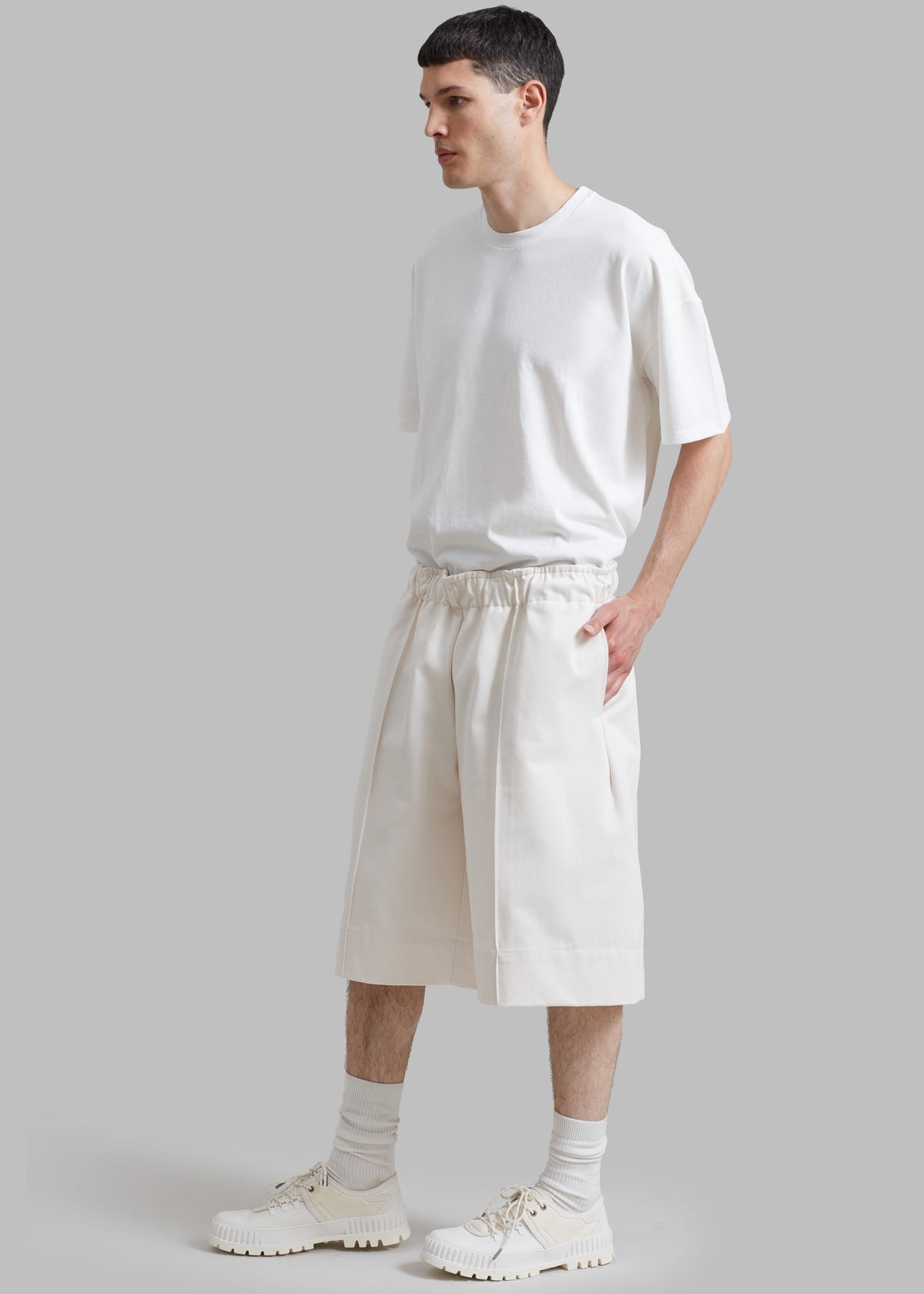 Adan Bermuda Shorts - Cream – view 6 of 11