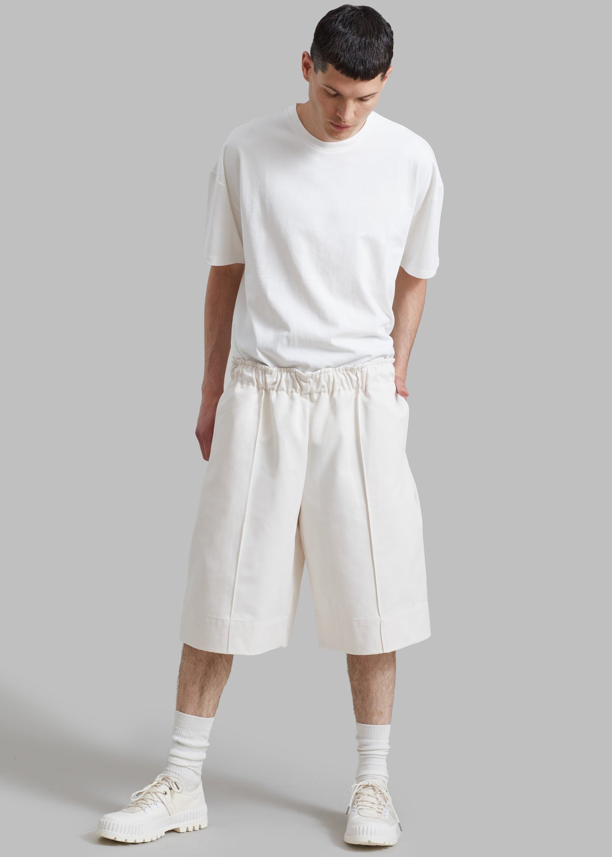 Adan Bermuda Shorts - Cream – view 5 of 11