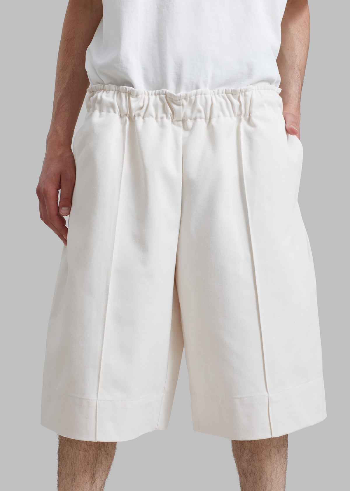Adan Bermuda Shorts - Cream – view 2 of 11