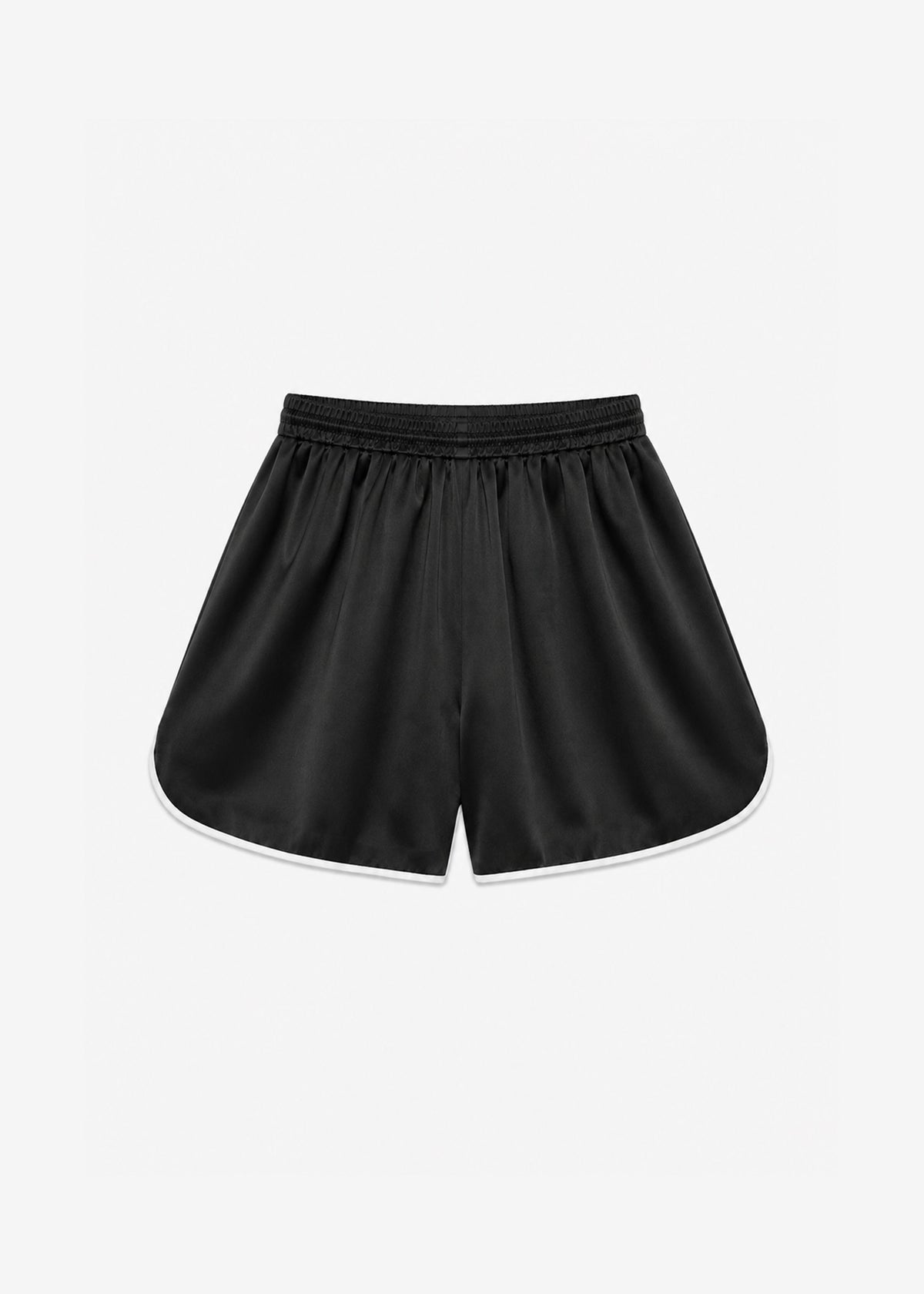 Adia Satin Boxer Shorts - Black – view 11 of 11
