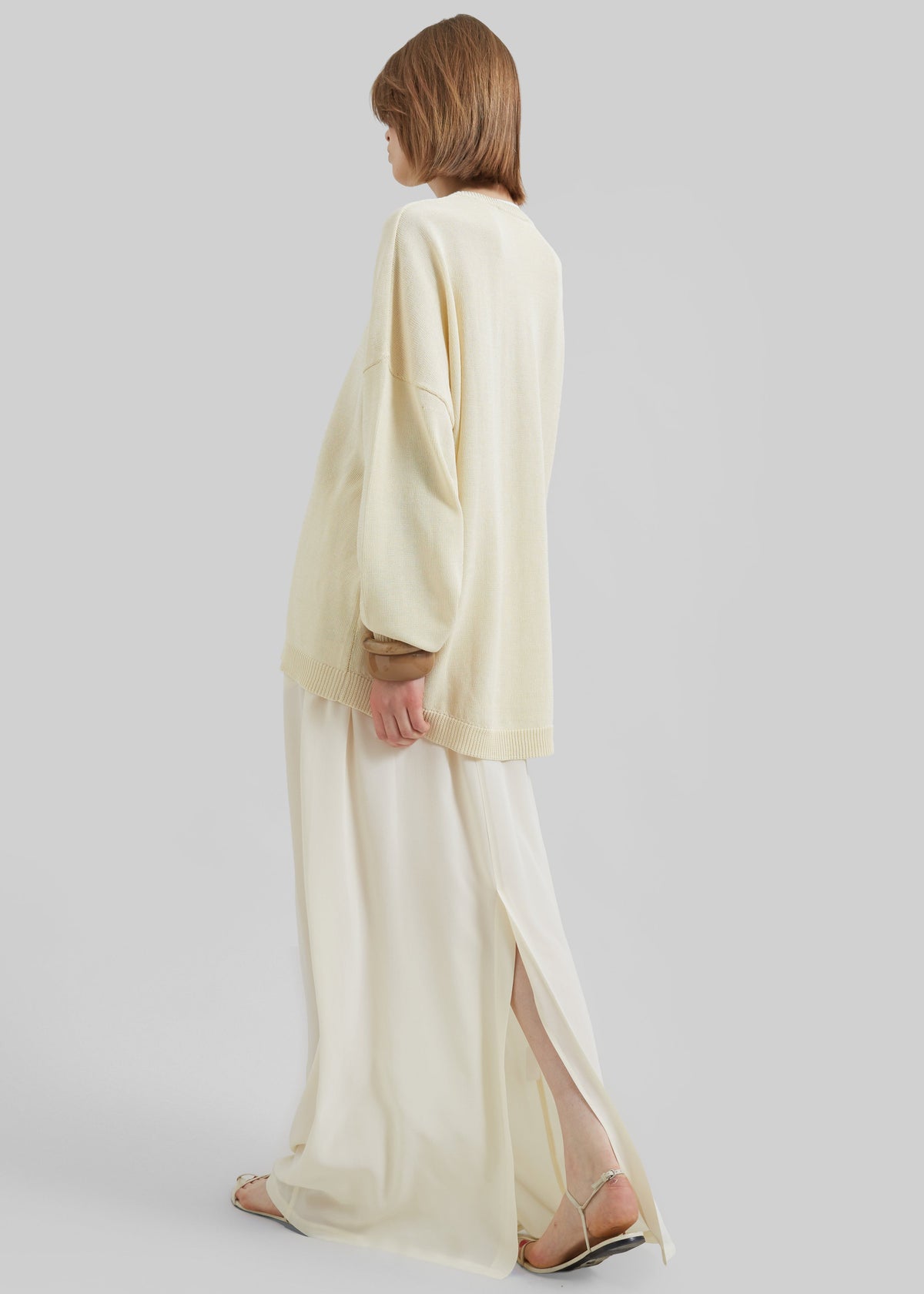 Aeson Maxi Skirt - Pale Yellow – view 3 of 4