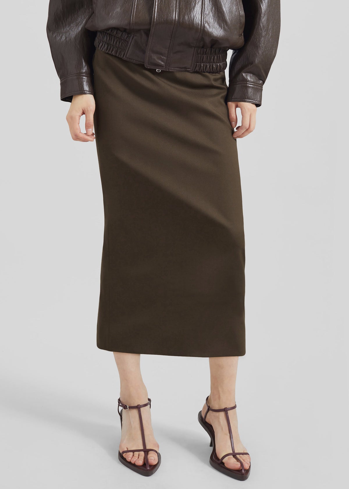 Alrose Midi Skirt - Mocha – view 2 of 7