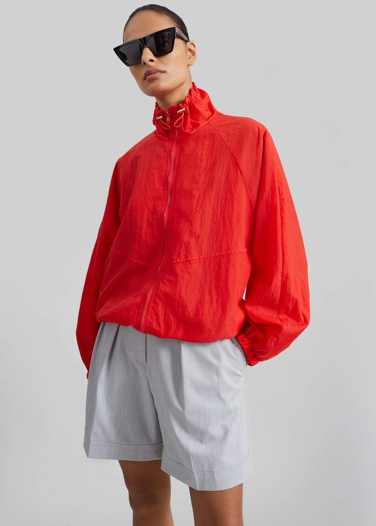 Antonelli Windbreaker Jacket - Red – view 3 of 7