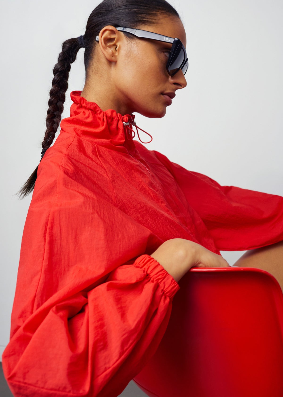 Antonelli Windbreaker Jacket - Red – view 2 of 7