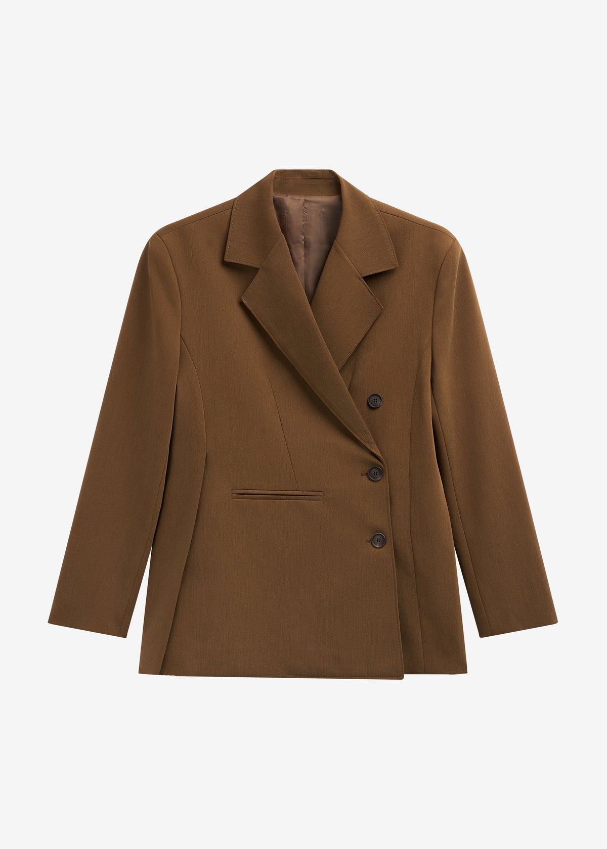 Antwerp Wrap Blazer - Brown – view 8 of 8