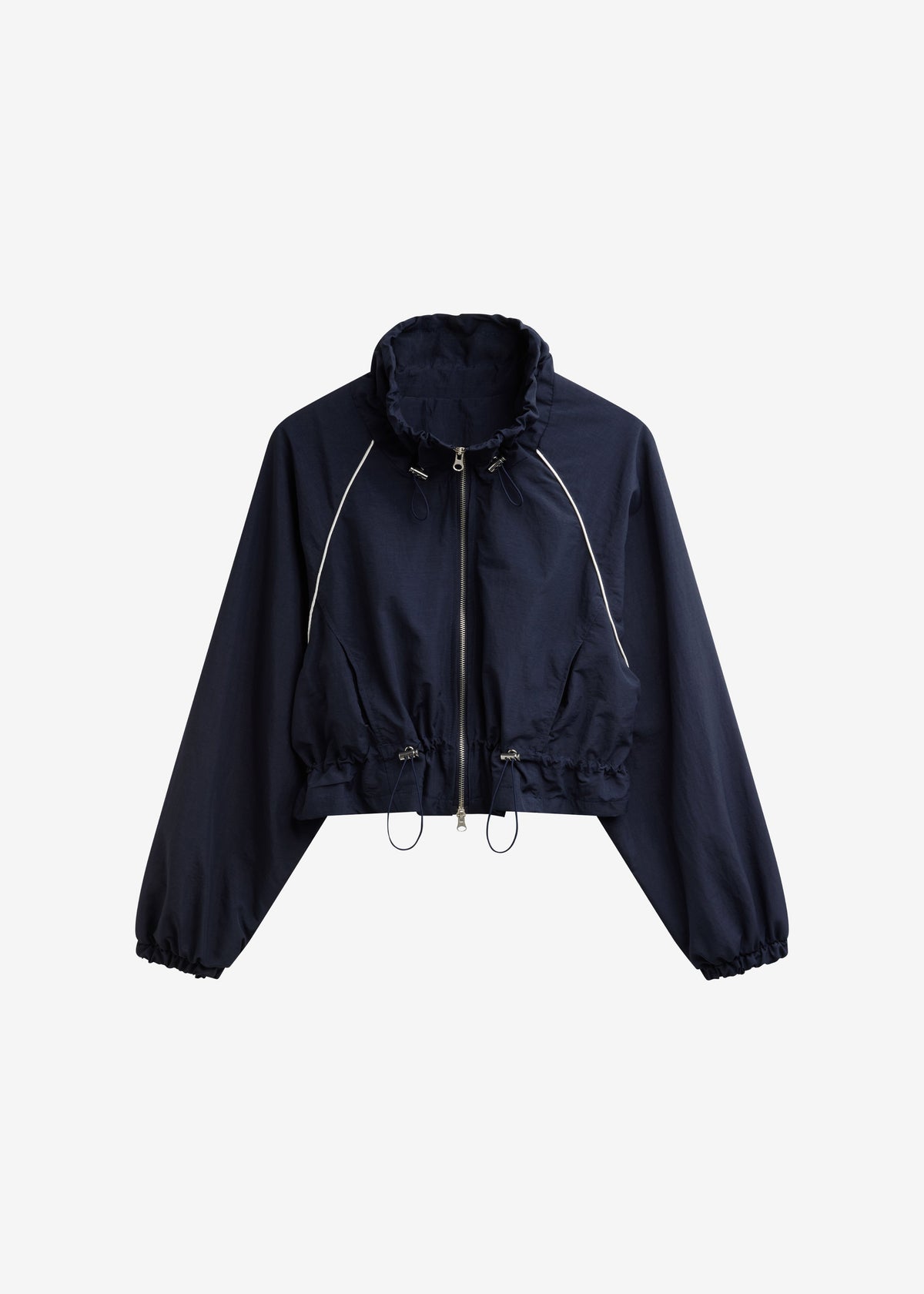 Arizona Drawstring Track Jacket - Navy – view 7 of 7